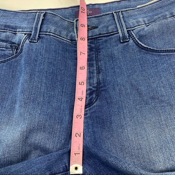 NYDJ Sheri slim leg mid rise jeans 4 - Picture 6 of 12